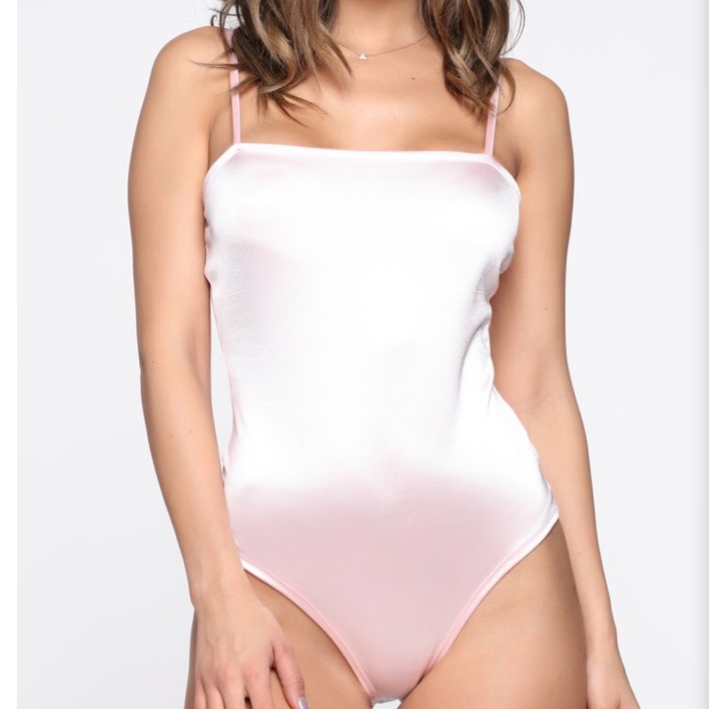 Pink bodysuit